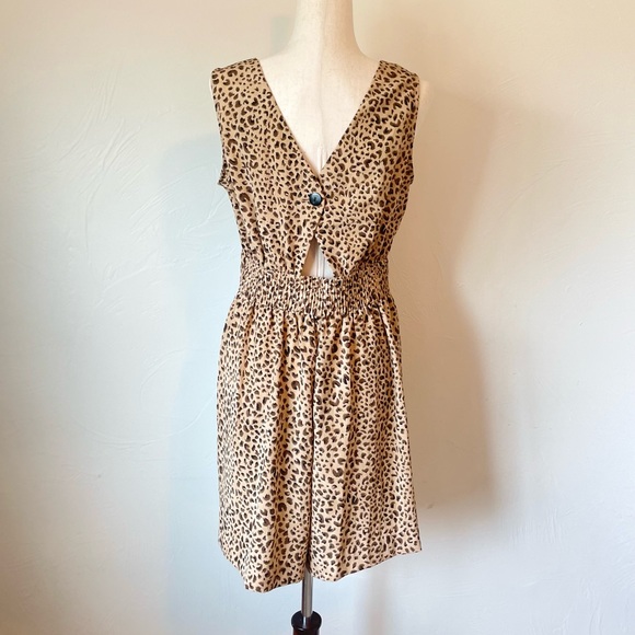 Vintage Leopard Print Romper - Picture 9 of 10